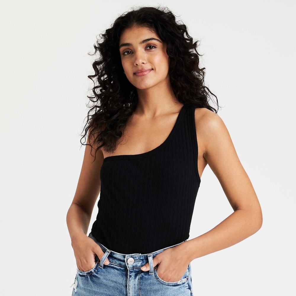 American Eagle One Shoulder Tank Top, XS